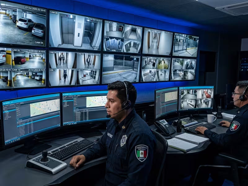 Sistema CCTV de seguridad para condominios