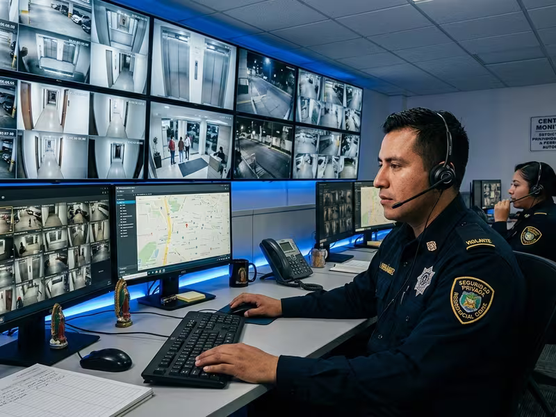 Sistema CCTV de seguridad para condominios
