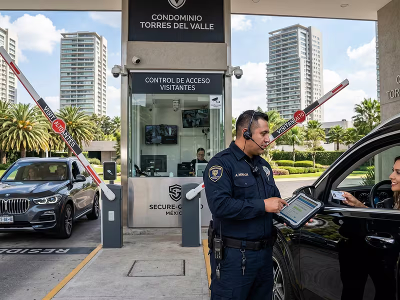 Control de acceso para condominios y residenciales