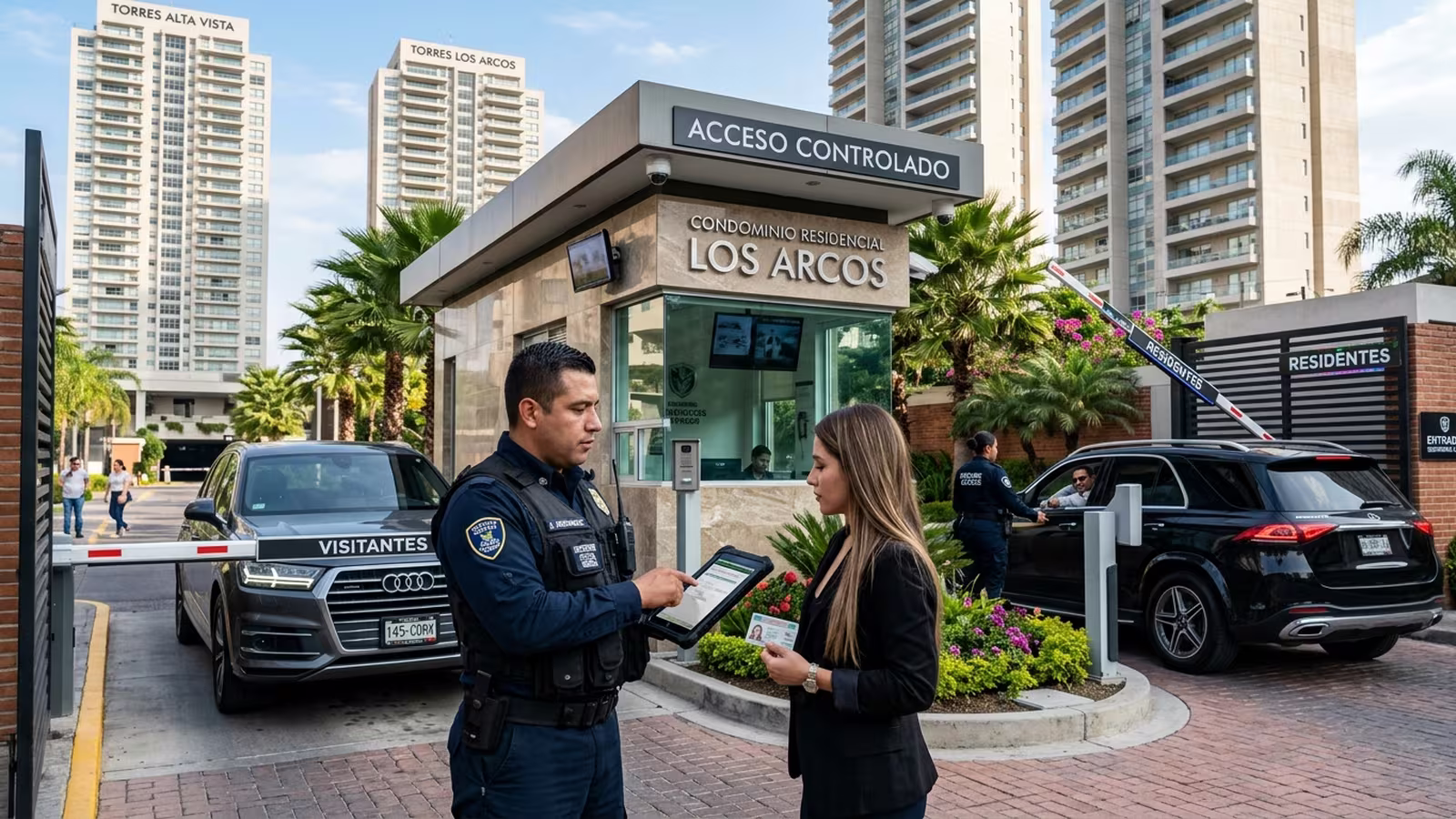 Control de acceso para condominios y residenciales