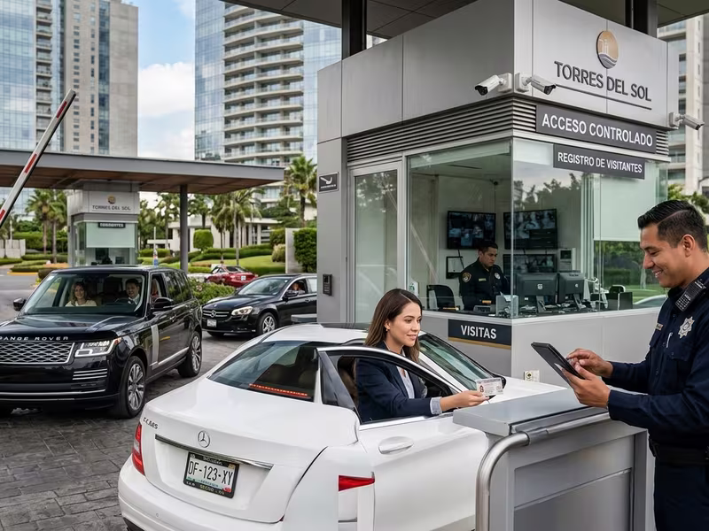 Control de acceso para condominios y residenciales