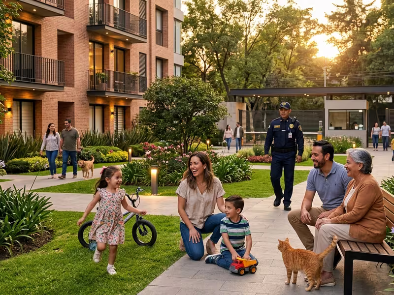 Familias mexicanas seguras en Metepec