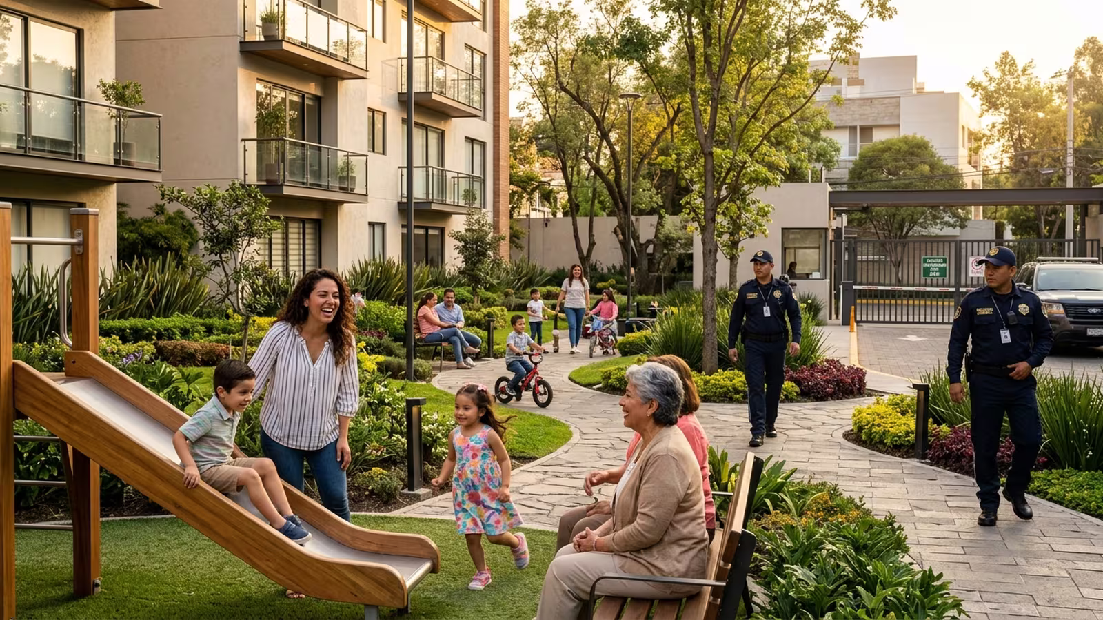 Familias seguras en condominios mexicanos