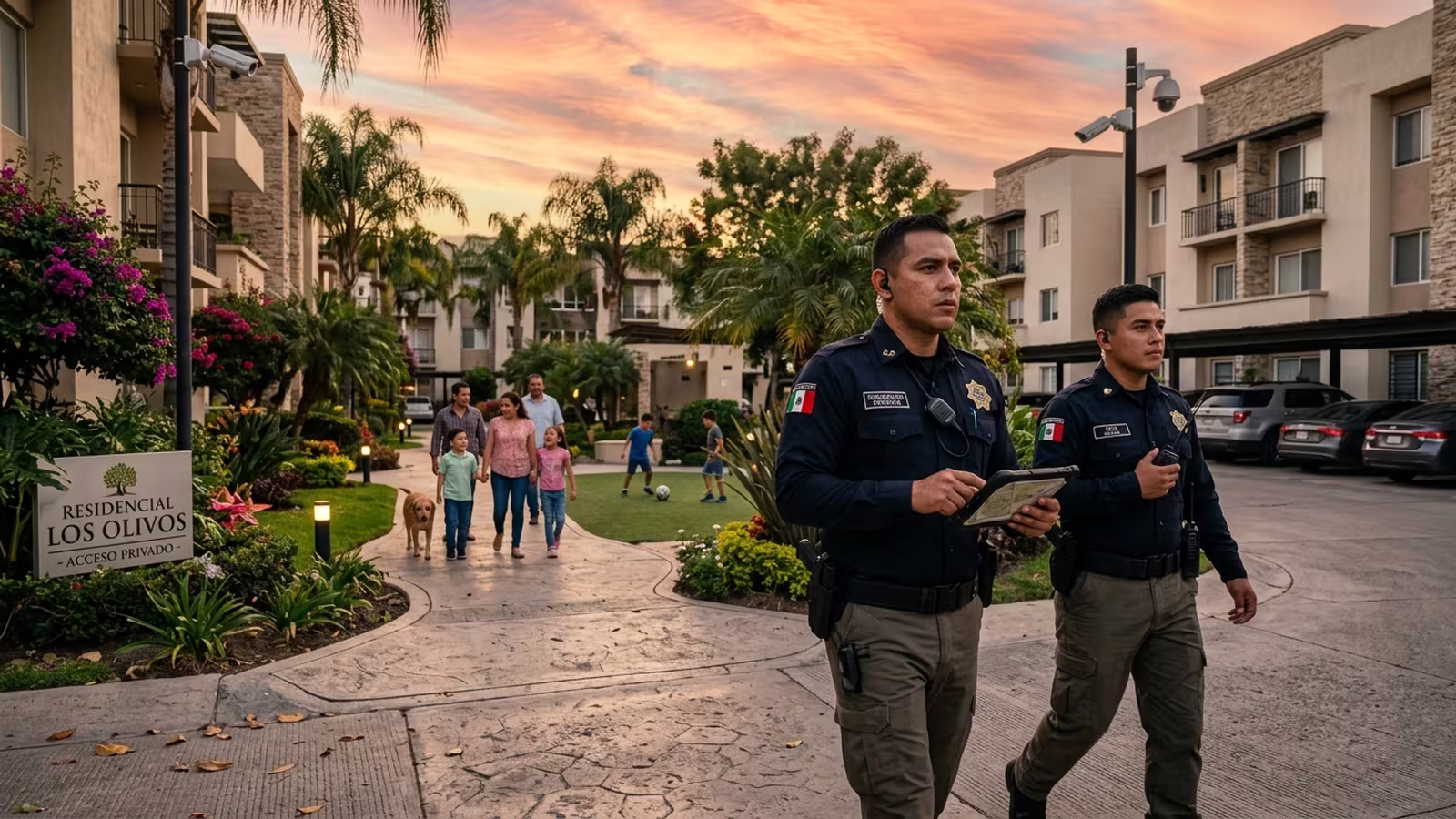 Vigilancia profesional para condominios y residenciales
